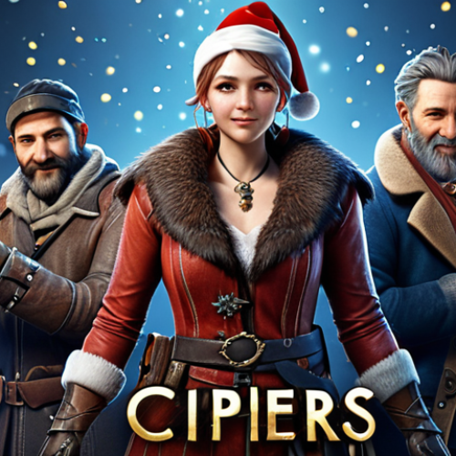Home 4 **
"Ciphers Anniversary celebration. Festive game interface. New characters and skins. Excitement and rewards."
**